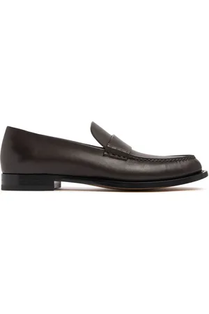 The Row 20mm Novus Leather Loafers