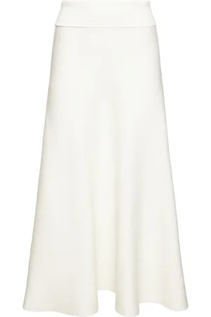 The Frankie Shop Gabrielle Viscose Blend Knit Midi Skirt