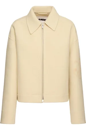 Jil Sander Boxy Felted Wool Jacket