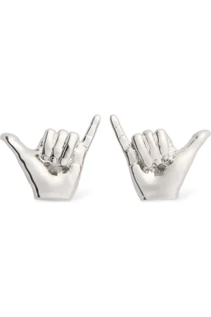 Y / PROJECT Mini Shaka Stud Earrings