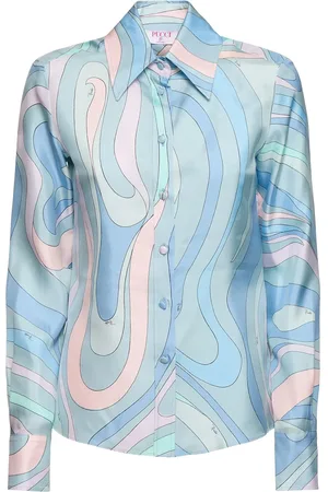 Puccini Printed Silk Twill Shirt