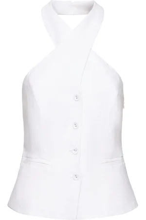 Reformation Tate Linen Top
