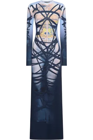 Y / PROJECT Jpg Bondage Jersey Long Dress