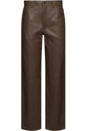 Totême Five-pocket Leather Pants