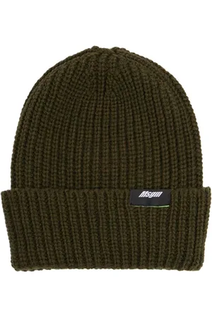 Msgm Wool Blend Knit Beanie