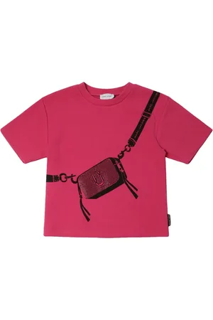 Marc Jacobs Printed Cotton Blend Jersey T-shirt