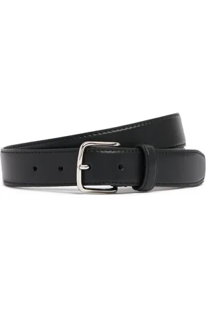 The Row 3cm Classic Smooth Leather Belt