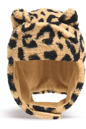 Jelly Mallow Poly Teddy Hat W/ear Appliqués