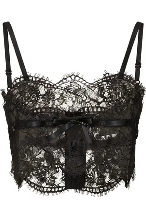 Dolce & Gabbana Chantilly Lace Bralette Top