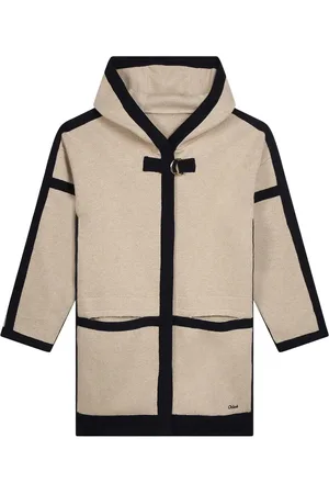 Chloé Wool & Cotton Tricot Coat