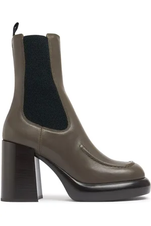 Burberry 95mm Lf Chelsea Wedge Boots