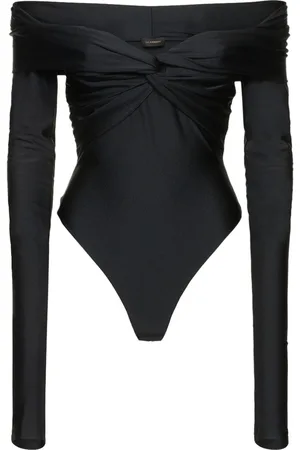 The Andamane Kendall Off The Shoulder Lycra Bodysuit