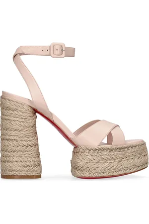 Christian Louboutin 130mm Super Mariza Leather Sandals