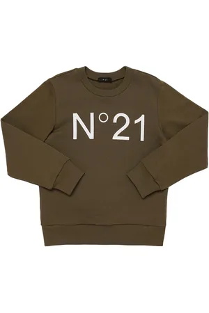 Nº21 Printed Logo Cotton Sweatshirt