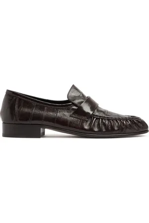 The Row 25mm Soft Eel Leather Loafers