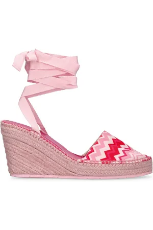 Missoni 85mm Canvas Espadrille Wedges