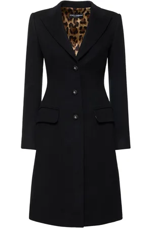 Dolce & Gabbana Wool & Cashmere Midi Coat