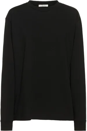 The Row Ciles Long Sleeve Cotton Jersey T-shirt