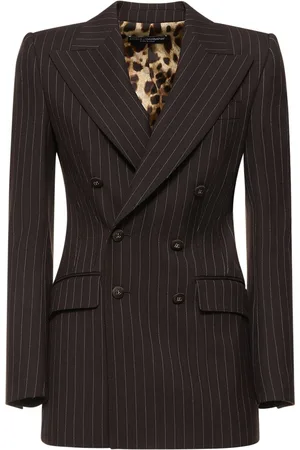 Dolce & Gabbana Pinstripe Wool Jacket