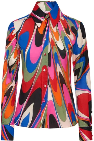 Puccini Printed Cotton Long Sleeve Shirt