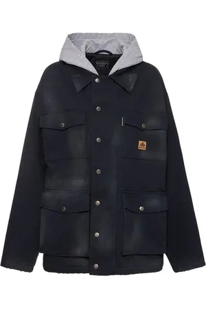 Balenciaga Oversized Cotton Blend Workwear Parka