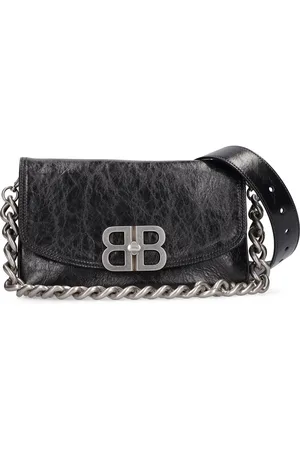 Balenciaga Small Bb Soft Leather Shoulder Bag