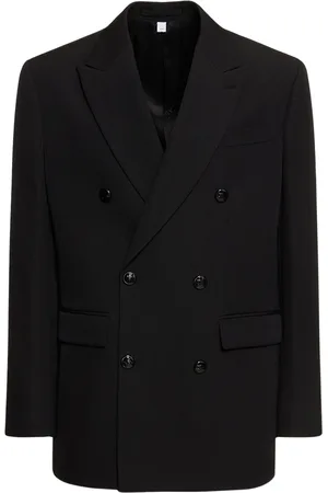 Burberry Newman Double Breasted Wool Blazer