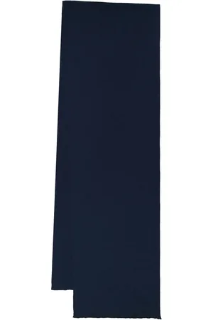 ANNAGRETA Niki Ribbed Cashmere Scarf