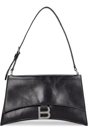 Balenciaga Small Crush Sling Leather Shoulder Bag