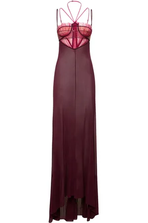 Nensi Dojaka Lvr Exclusive Tulle & Georgette Gown