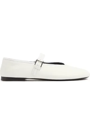 The Row 10mm Bohème Leather Ballerina Flats