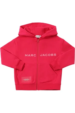 Marc Jacobs Cotton Jersey Zip-up Hoodie W/logo