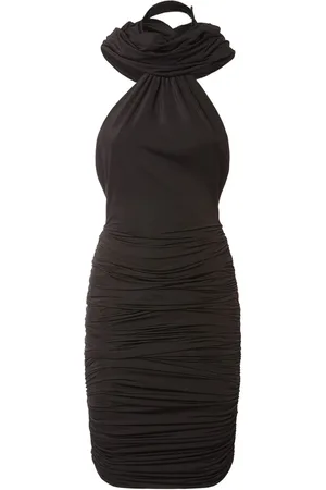 GIUSEPPE DI MORABITO Stretch Jersey Hooded Mini Dress