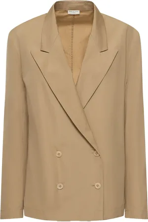 DRIES VAN NOTEN Compact Cotton Poplin Jacket