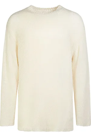 The Row Hank Linen Crewneck Sweater