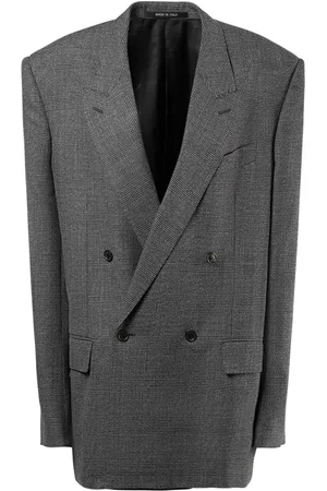 Balenciaga Regular Fit Wool Blazer
