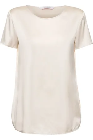 Max Mara Cortona Silk Satin T-shirt