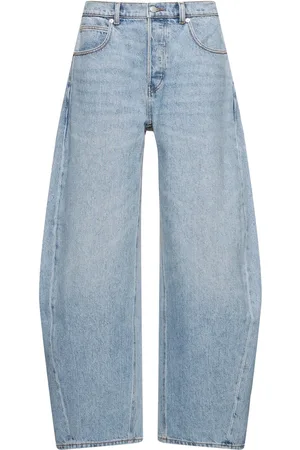 Alexander Wang Oversize Rounded Low Rise Jeans
