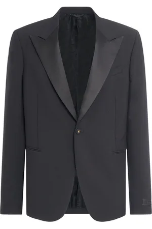 VERSACE Wool & Mohair Evening Blazer