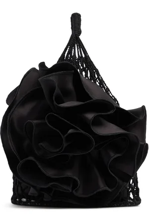 MAGDA BUTRYM Small Devana Crochet Top Handle Bag