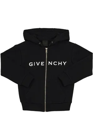Givenchy Hooded Cotton Blend Sweatshirt