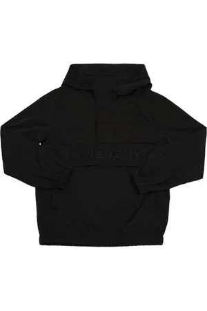 Givenchy Hooded Nylon Jacquard Windbreaker
