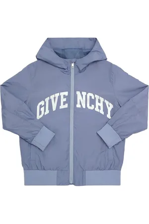 Givenchy Logo Nylon Windbreaker W/hood