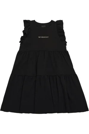Givenchy Cotton Dress W/ Swarovski Crystals