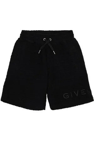 Givenchy Cotton Terry Jacquard Shorts