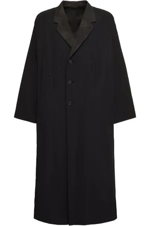YOHJI YAMAMOTO Cotton Blend Long Coat