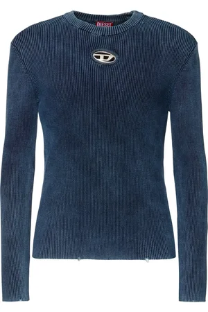Diesel K-darin Crewneck Knit Long Sleeve Shirt