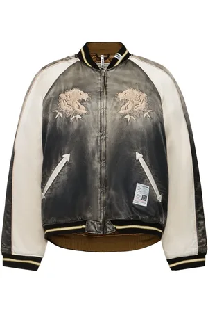 MIHARA YASUHIRO Souvenir Cotton Blend Bomber Jacket