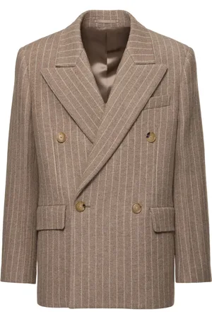 Burberry Peak Lapel Double Breast Blazer