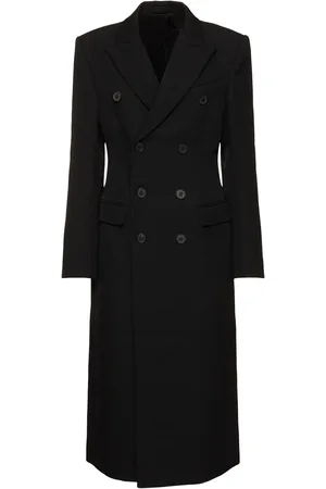 WARDROBE.NYC Double Breast Wool Coat